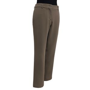 Babaton Dark Olive Green Ankle Cropped Pants size 6